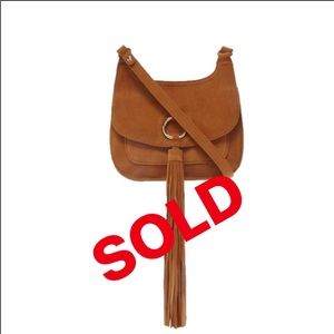 Genuine Suede crossbody bag